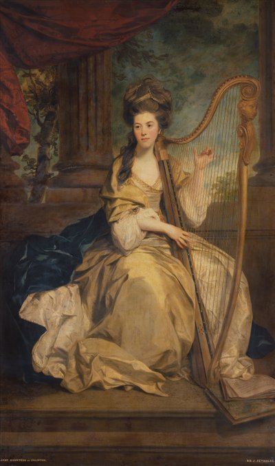 Porträtt av Jane Lindsay, grevinna av Eglinton av Joshua Reynolds