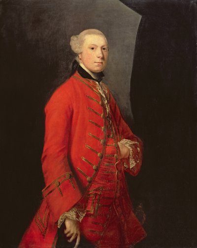 Porträtt av Robert Shaftoe, Kaled "Bonnie Bobby Shaftoe" av Joshua Reynolds