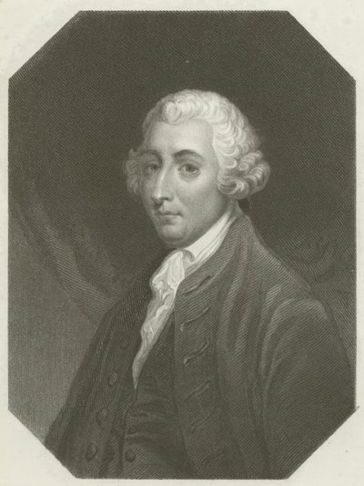 Porträtt av Tobias Smollett av Joshua Reynolds