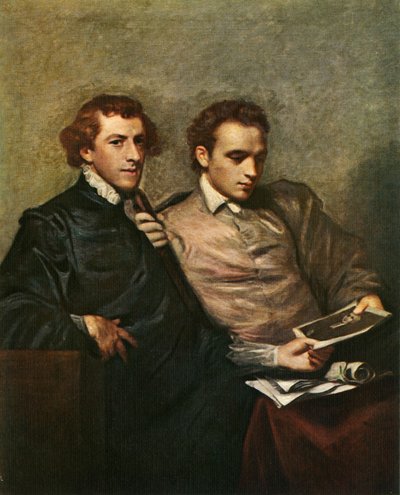 Porträtt av två herrar, c1778, c1912 av Joshua Reynolds