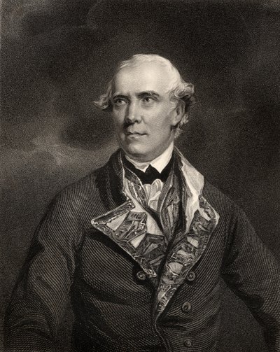 Konteramiral Samuel Barrington, graverad av H.T. Ryall, från 