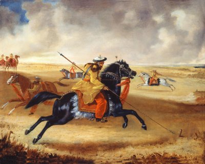 Skinners Horse at Exercise, c.1840 av Joshua Reynolds Gwatkin