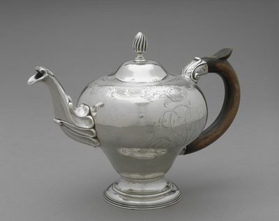 Tekanna, 1755-75 (silver) av Joshua Richardson