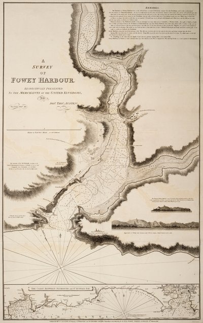 En undersökning av Foweys hamn av Joshua Thomas Austen
