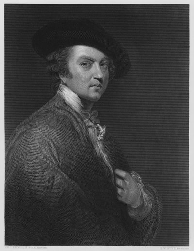 Sir Joshua Reynolds, från bilden i Vernon Gallery av Joshua after Reynolds