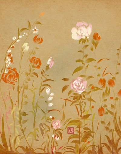 Milda botaniska blommor av Josie George