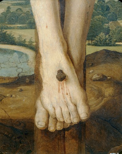 Calvary, detalj av Josse (fl.1493 1508) Lieferinxe