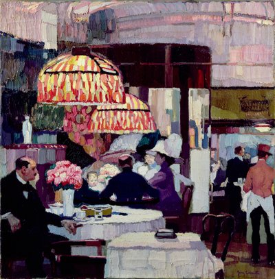 Café Scen av Josse Goossens