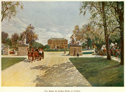 Schloss in Dresden von Josse Photo