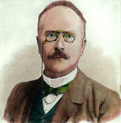 Edouard Branly, 20:e seklet (Gravyr) av Josse Photo