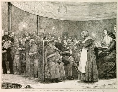 De fattiga i London av Josse Photo