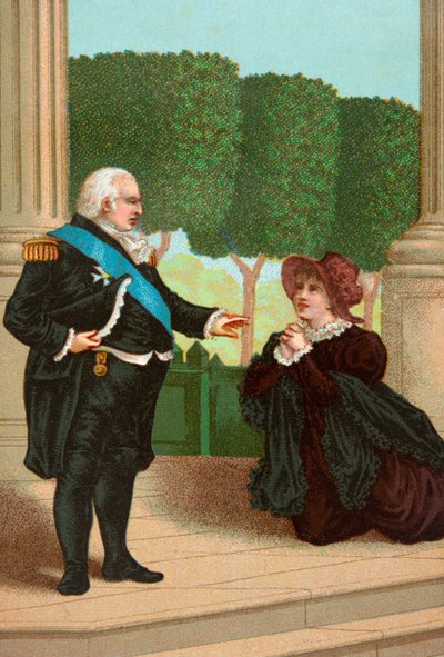 Fru Labedoyere vädjar till kungen om nåd av Josse Photo