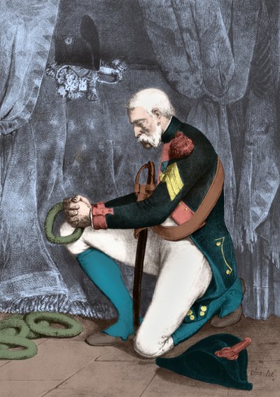 En grunt framför Napoleons grav av Josse Photo