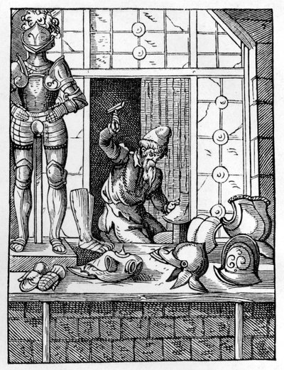 Armorer, c1559-1591 av Jost Amman