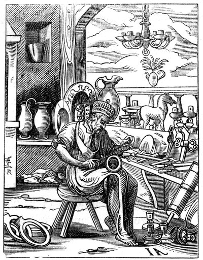 Kopparsmed, 1500-talet 1849. av Jost Amman