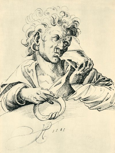 Drinker, 1581, 1943. av Jost Amman