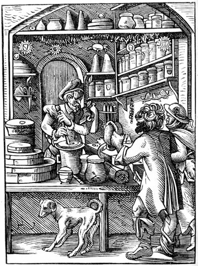 Drogist, 1500-talet 1849. av Jost Amman