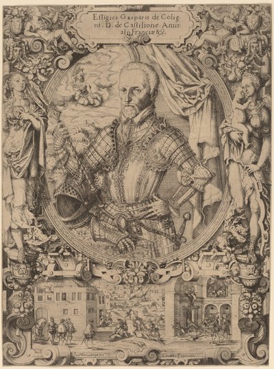 Gaspar de Coligny av Jost Amman