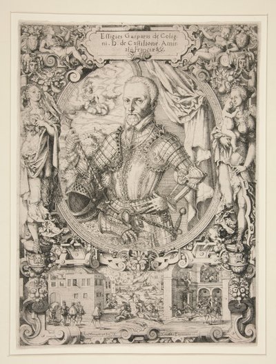 Gaspard de Coligny, amiral av Frankrike av Jost Amman
