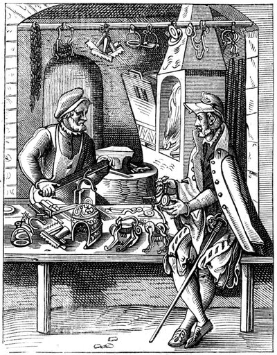Spurmakare, 1500-talet 1849. av Jost Amman