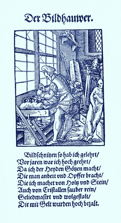 Skulptören av Jost Amman