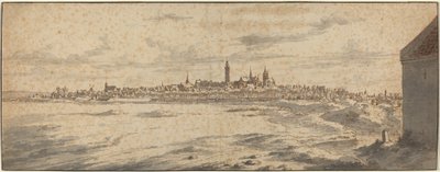 Utsikt över Mons, Belgien av Josua de Grave