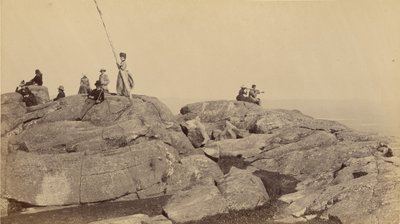 [Privat fest på toppen av Mount Monadnock] av Jotham A. French