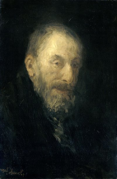 Gamle Isaac av Jozef (1824-1911) Israels