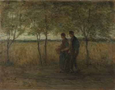 Vänder hemåt av Jozef (1824-1911) Israels