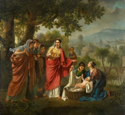 Upptäckten av Moses av Jozef Geirnaert