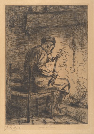 Rökaren av Jozef Israëls