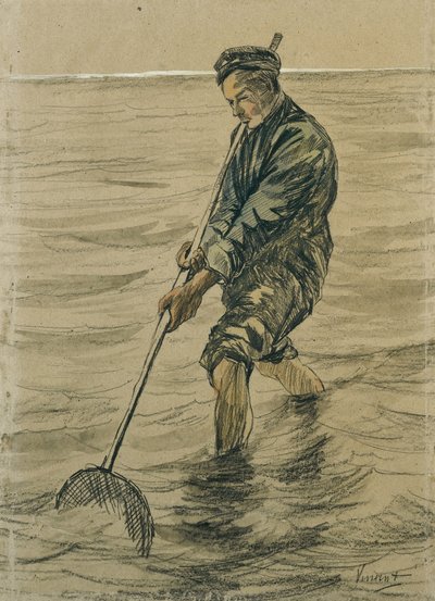 Skalfiskare, 1863-90 av Jozef Israëls
