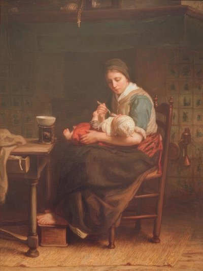 Stugan Madonna av Jozef Israëls