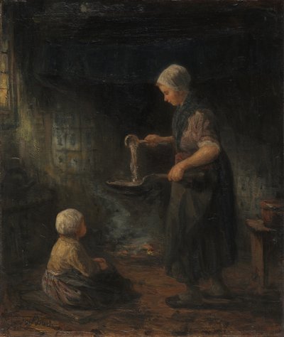 Pannkakorna av Jozef Israëls