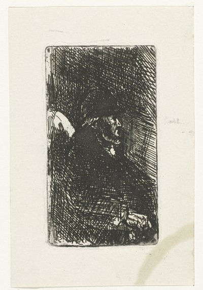 Sitter gubbe av Jozef Israëls