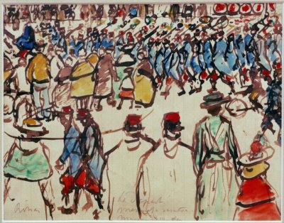 Le Départ. Du går till tåget av József Rippl Rónai