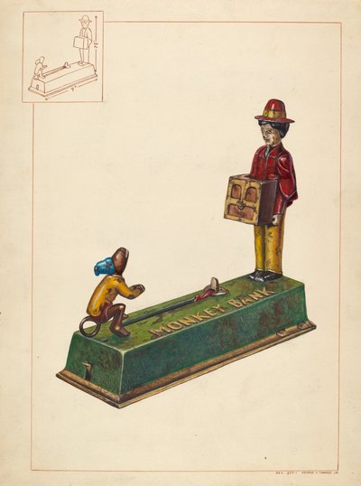 Monkey Bank av Jr. Ernest A. Towers