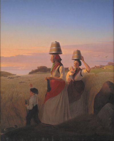 Lantlig scen av Jørgen V. Sonne