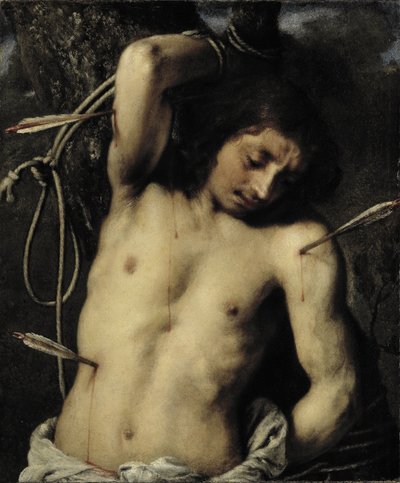 St Sebastian av Juan Carreno de Miranda