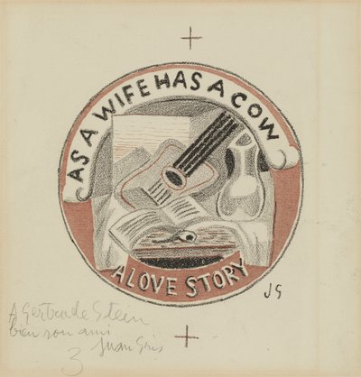 Som en fru har en ko; En kärlekshistoria av Juan Gris
