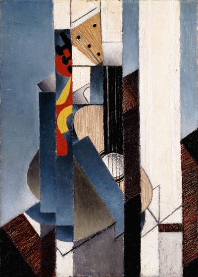 Gitarr, 1913 av Juan Gris
