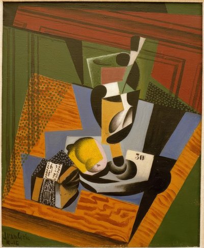 Tobakspaketet av Juan Gris