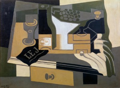 Kaffekvarnen av Juan Gris