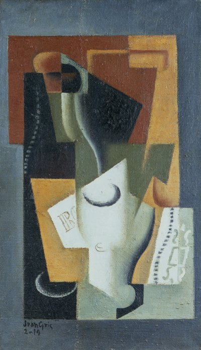 Fortfarande liv av Juan Gris