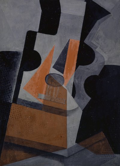 Gitarren (stilleben med gitarr), 1916 av Juan Gris