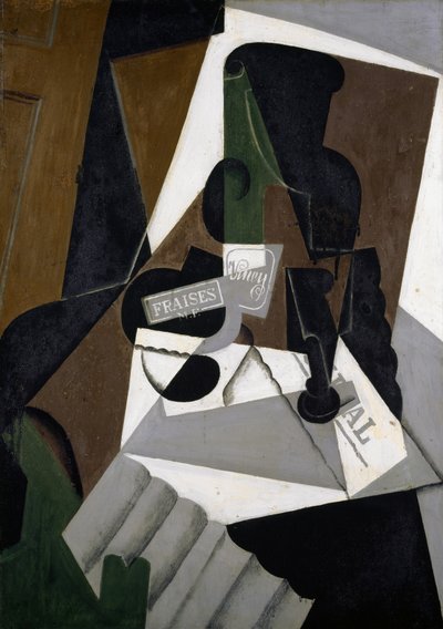 Krukan med jordgubbssylt av Juan Gris