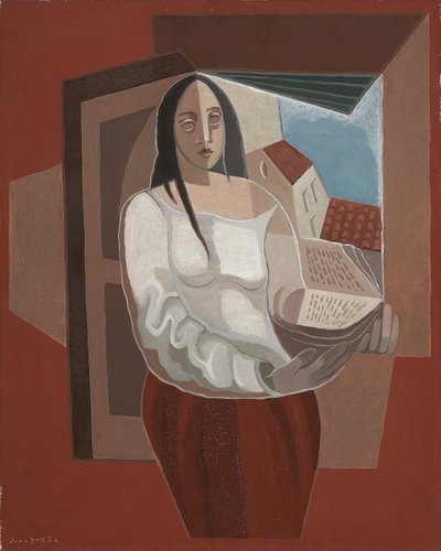 Läsaren; Läslampan av Juan Gris