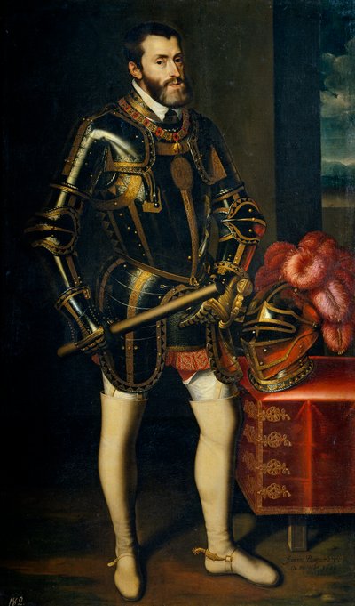 Karl V av Spanien av Juan Pantoja de la Cruz