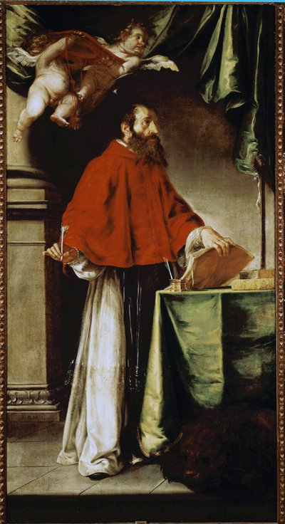 Sankt Jerome av Juan de Valdes Leal