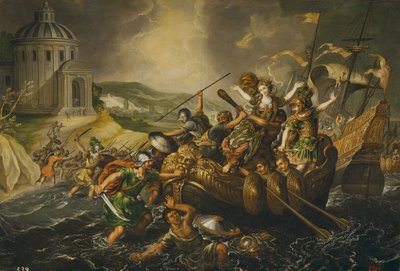 The Rape of Helen, mitten av 1600-talet. av Juan de la Corte